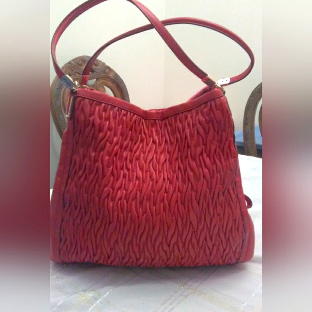 BNWOT COACH MADISON PHOEBE TWIST LEATHER (14 X 11.5 X 5.5) GIFT - Picture 15 of 16
